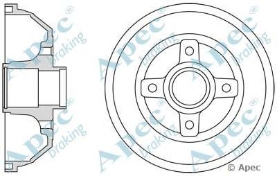APEC BRAKING drm9926 -  Тормозной барабан